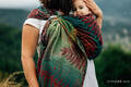 Bandolera de anillas, tejido Jacquard (100% algodón) - con plegado simple - RAINFOREST - DIVERSE - standard 1.8m #babywearing