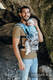 LennyLight Tragehilfe, Größe Standard, Jacquardwebung, 100% Baumwolle - JURASSIC PARK - FOSSIL #babywearing