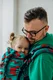 LennyPreschool Carrier, Preschool Size, jacquard weave (74% merino wool, 26% combed cotton) - EXPERIMENT no. 28 #babywearing