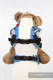 Nosidełko dla lalek z tkaniny chustowej - PANDA #babywearing