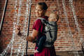 LennyUpGrade Tragehilfe, Größe Standard, Jacquardwebung, (63% Baumwolle, 37% Seide) - SKETCHES OF NATURE - EPIC #babywearing