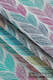 Baby Wrap, Jacquard Weave (100% cotton) - TANGLED - PLAIT - size XS #babywearing