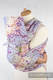 Nosidełko dla dzieci MEI-TAI Toddler z kapturkiem, bawełna, splot żakardowy, KOLORY ŻYCIA #babywearing