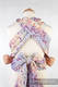 Nosidełko dla dzieci MEI-TAI Toddler z kapturkiem, bawełna, splot żakardowy, KOLORY ŻYCIA #babywearing