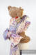 Żakardowa chusta dla lalek, 100% bawełna - KOLORY ŻYCIA #babywearing