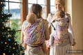 Baby Wrap, Jacquard Weave (100% cotton) - COLORS OF LIFE - size L #babywearing