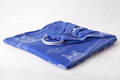 Ringsling, Jacquard Weave (100% cotton) - Bubo Owls Blue & White - long 2.1m #babywearing