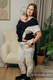 LennyHybrid - porta-bebé de meia fivela, Tamanho Padrão, LITTLE HERRINGBONE - EBONY BLACK  #babywearing