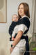 LennyHybrid - porta-bebé de meia fivela, Tamanho Padrão, LITTLE HERRINGBONE - EBONY BLACK  #babywearing