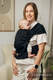 LennyHybrid - porta-bebé de meia fivela, Tamanho Padrão, LITTLE HERRINGBONE - EBONY BLACK  #babywearing
