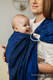 Sling de argolas, Tamanho Padrão 1,8m, LITTLE HERRINGBONE - COBALT  #babywearing