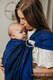 Sling de argolas, Tamanho Padrão 1,8m, LITTLE HERRINGBONE - COBALT  #babywearing