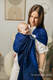 Sling de argolas, Tamanho Padrão 1,8m, LITTLE HERRINGBONE - COBALT  #babywearing