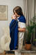 Sling de argolas, Tamanho Padrão 1,8m, LITTLE HERRINGBONE - COBALT  #babywearing