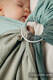 Sling de argolas, Tamanho Padrão 1,8m, LITTLE HERRINGBONE - BABY MINT  #babywearing