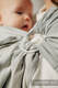 Sling de argolas, Tamanho Padrão 1,8m, LITTLE HERRINGBONE - GREY  #babywearing