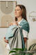 Sling de argolas, Tamanho Padrão 1,8m, LITTLE HERRINGBONE - BABY MINT  #babywearing