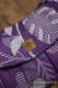 LennyLight Carrier, Standard Size, jacquard weave (39% merino wool, 28% combed cotton, 23% linen, 10% tussah silk) - EXPERIMENT no. 35 #babywearing