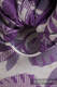 Ring Sling, Jacquard Weave (39% merino wool, 28% combed cotton, 23% linen, 10% tussah silk) with gathered shoulder - EXPERIMENT no. 35 - standard 1.8m #babywearing