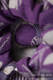 Ring Sling, Jacquard Weave (39% merino wool, 28% combed cotton, 23% linen, 10% tussah silk) with gathered shoulder - EXPERIMENT no. 35 - standard 1.8m #babywearing