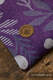 Ring Sling, Jacquard Weave (39% merino wool, 28% combed cotton, 23% linen, 10% tussah silk) with gathered shoulder - EXPERIMENT no. 35 - standard 1.8m #babywearing