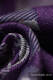 Tragetuch, Jacquardwebung, (39% Merinowolle, 28% Gekämmte Baumwolle, 23% Leinen, 10% Tussahseide) - EXPERIMENT no. 35 - size XS #babywearing