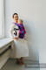 LennyLight Tragehilfe, Größe Standard, Jacquardwebung (56% Merinowolle, 27% Gekämmte Baumwolle, 17% Noilseide) - EXPERIMENT no. 36  #babywearing