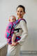 LennyLight Tragehilfe, Größe Standard, Jacquardwebung (56% Merinowolle, 27% Gekämmte Baumwolle, 17% Noilseide) - EXPERIMENT no. 36  #babywearing
