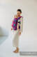LennyLight Tragehilfe, Größe Standard, Jacquardwebung (56% Merinowolle, 27% Gekämmte Baumwolle, 17% Noilseide) - EXPERIMENT no. 36  #babywearing