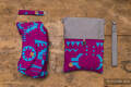 LennyPreschool Tragehilfe, Größe Preschool, Jacquardwebung (56% Merinowolle, 27% Gekämmte Baumwolle, 17% Noilseide) - EXPERIMENT no. 36  #babywearing