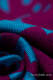 Tragetuch, Jacquardwebung, (56% Merinowolle, 27% Gekämmte Baumwolle, 17% Noilseide) - EXPERIMENT no. 36 - size S #babywearing