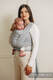 Baby Sling, Herringbone Weave (100% cotton) - LITTLE HERRINGBONE GREY - size L #babywearing
