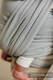Baby Sling, Herringbone Weave (100% cotton) - LITTLE HERRINGBONE GREY - size L #babywearing