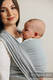 Baby Sling, Herringbone Weave (100% cotton) - LITTLE HERRINGBONE GREY - size L #babywearing