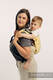 Nosidło Klamrowe Onbuhimo z tkaniny skośno-krzyżowej (79% bawełna, 21% wiskoza bambusowa), rozmiar Standard - LOLLIPOP #babywearing