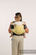 Nosidło Klamrowe Onbuhimo z tkaniny skośno-krzyżowej (79% bawełna, 21% wiskoza bambusowa), rozmiar Standard - LOLLIPOP #babywearing