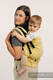 Nosidełko LennyPreschool  z tkaniny skośno-krzyżowej (79% bawełna, 21% wiskoza bambusowa), rozmiar preschool - LOLLIPOP  #babywearing