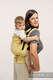 Nosidełko LennyPreschool  z tkaniny skośno-krzyżowej (79% bawełna, 21% wiskoza bambusowa), rozmiar preschool - LOLLIPOP  #babywearing