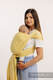 Chusta do noszenia dzieci, tkana splotem skośno-krzyżowym (79% bawełna, 21% wiskoza bambusowa) - LOLLIPOP - rozmiar XS #babywearing