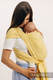 Chusta do noszenia dzieci, tkana splotem skośno-krzyżowym (79% bawełna, 21% wiskoza bambusowa) - LOLLIPOP - rozmiar XS #babywearing