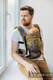 Mochila LennyLight, talla estándar, tejido jaqurad (45% seda tusor, 32% algodón peinado, 19% lana merino, 4% cachemira) - EXPERIMENT no. 37 #babywearing