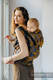 Mochila LennyPreschool, talla preschool, tejido jaqurad (45% seda tusor, 32% algodón peinado, 19% lana merino, 4% cachemira) - EXPERIMENT no. 37 #babywearing