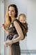 Mochila LennyPreschool, talla preschool, tejido jaqurad (45% seda tusor, 32% algodón peinado, 19% lana merino, 4% cachemira) - EXPERIMENT no. 37 #babywearing