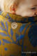 Mochila LennyPreschool, talla preschool, tejido jaqurad (45% seda tusor, 32% algodón peinado, 19% lana merino, 4% cachemira) - EXPERIMENT no. 37 #babywearing