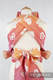 Nosidełko dla dzieci MEI-TAI TODDLER z kapturkiem, bawełna, splot żakardowy, 100% bawełna, RADOSNE SERDUSZKA #babywearing
