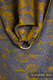 Bandolera de anillas, tejido Jacquard (45% seda tusor, 32% algodón peinado, 19% lana merino, 4% cachemira) con plegado simple - EXPERIMENT no.37 - standard 1.8m #babywearing