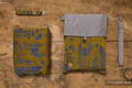 Écharpe, jacquard (45% soie tussah, 32% coton peigné, 19% laine mérinos, 4%cachemire) - EXPERIMENT no. 37 - size XS #babywearing