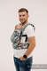 Porte-bébé LennyLight, taille standard, jacquard, 100% coton - CLOCKWORK - FIX IT #babywearing