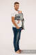 Sling, jacquard (100 % coton) - avec épaule sans plis - CLOCKWORK - FIX IT - standard 1.8m #babywearing