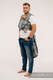Écharpe, jacquard (100% coton) - CLOCKWORK - FIX IT - taille XS #babywearing